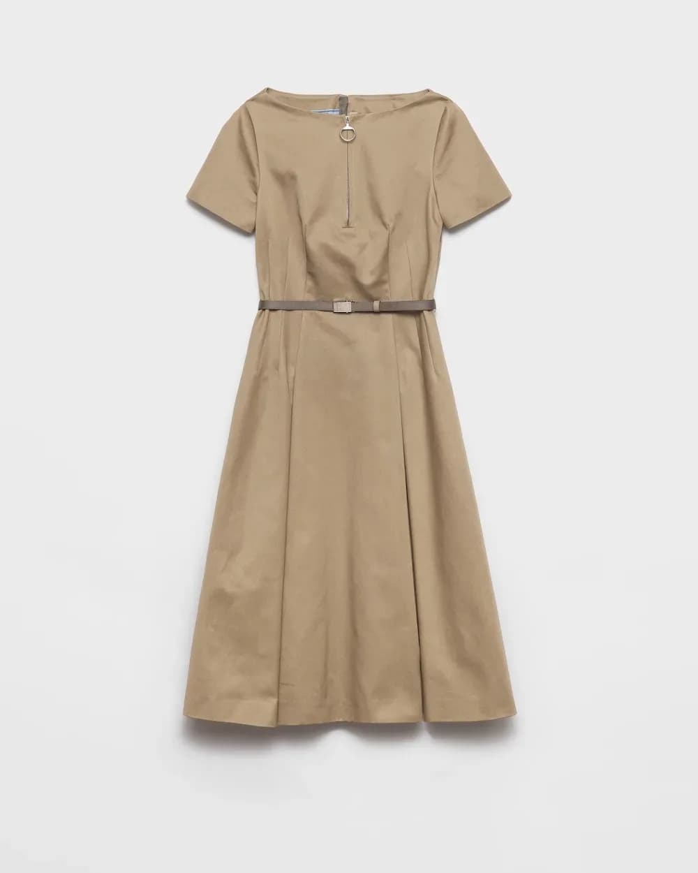 Chino zipper dress