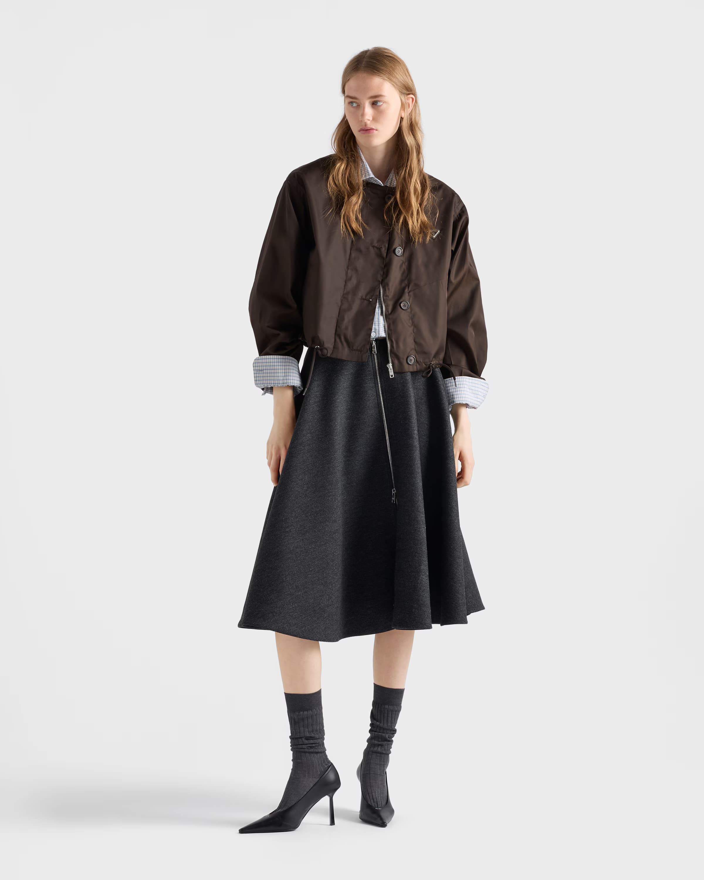 Re-Nylon blouson jacket